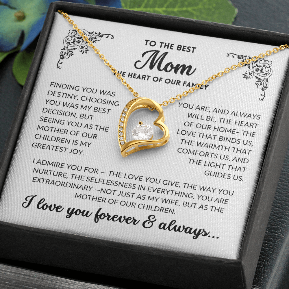 (Almost Sold Out) You Are My Best Decision - To The Best Mom, Heart of Our Family (B/W)
