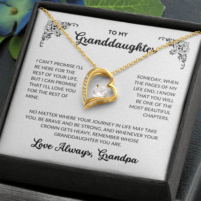 To My Beautiful Granddaughter - A007
