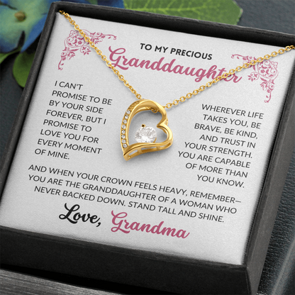 Promise To Love Your Forever - To My Granddaughter, From Grandma