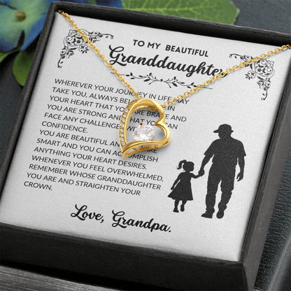 To My Beautiful Granddaughter - A005