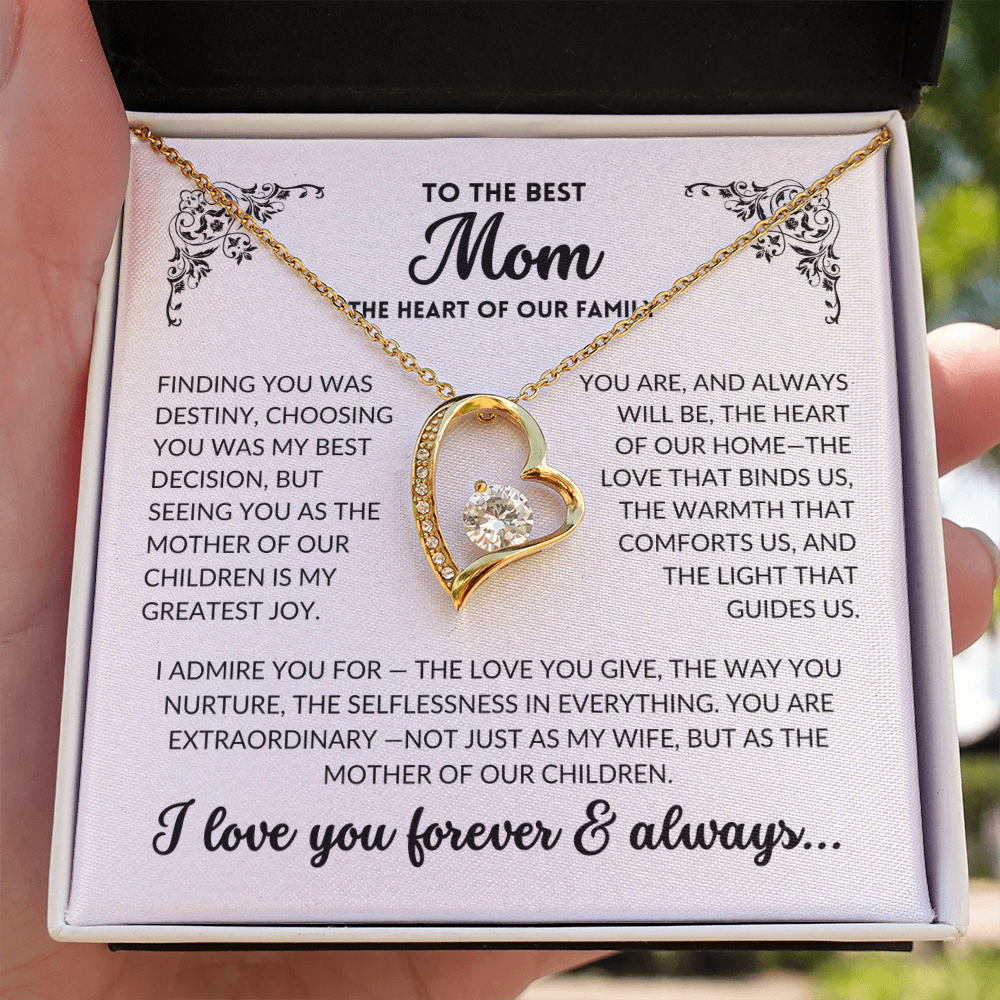 (Almost Sold Out) You Are My Best Decision - To The Best Mom, Heart of Our Family (B/W)
