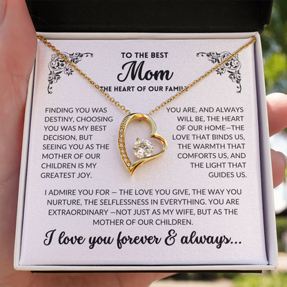 (Almost Sold Out) You Are My Best Decision - To The Best Mom, Heart of Our Family (B/W)