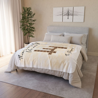 Family Crossword - Fleece Blanket